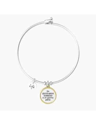 BRACCIALE RIGIDO UN GIORNO SENZA SORRISO DONNA KIDULT  732150 KIDULT