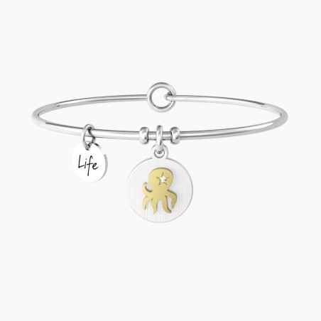 BRACCIALE RIGIDO CIONDOLO POLIPO DONNA KIDULT  732149 KIDULT