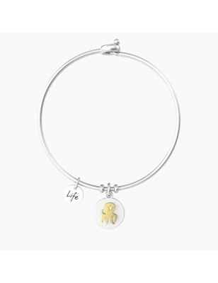 BRACCIALE RIGIDO CIONDOLO POLIPO DONNA KIDULT  732149 KIDULT