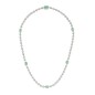 COLLANA IN ARGENTO E SMALTO VERDE UOMO-DONNA GUCCI INTERLOCKING G COLLANA IN ARGENTO E SMALTO VERDE UOMO-DONNA GUCCI INTERLOCKING G