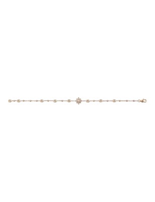 BRACCIALE IN ORO ROSA E DIAMANTI DONNA GUCCI FLORA