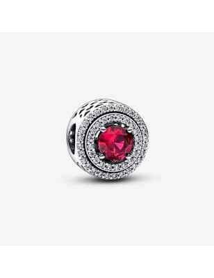 CHARM PAVE' E PIETRA ROSSA DONNA PANDORA  792418C01 PANDORA