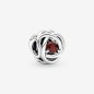 CHARM CERCHIO ETERNO ROSSO SCURO GENNAIO PANDORA CHARM CERCHIO ETERNO ROSSO SCURO GENNAIO PANDORA