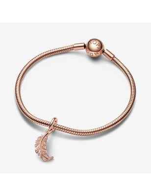 CHARM PENDENTE PIUMA CON PIETRE DONNA PANDORA 