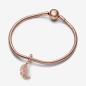 CHARM PENDENTE PIUMA CON PIETRE DONNA PANDORA CHARM PENDENTE PIUMA CON PIETRE DONNA PANDORA