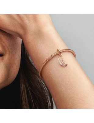 CHARM PENDENTE PIUMA CON PIETRE DONNA PANDORA  782578C01 PANDORA
