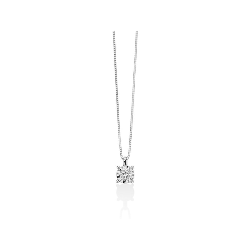 COLLANA PIASTRINA ORO DIAMANTE DONNA MILUNA I DIAMANTI COLLANA PIASTRINA ORO DIAMANTE DONNA MILUNA I DIAMANTI