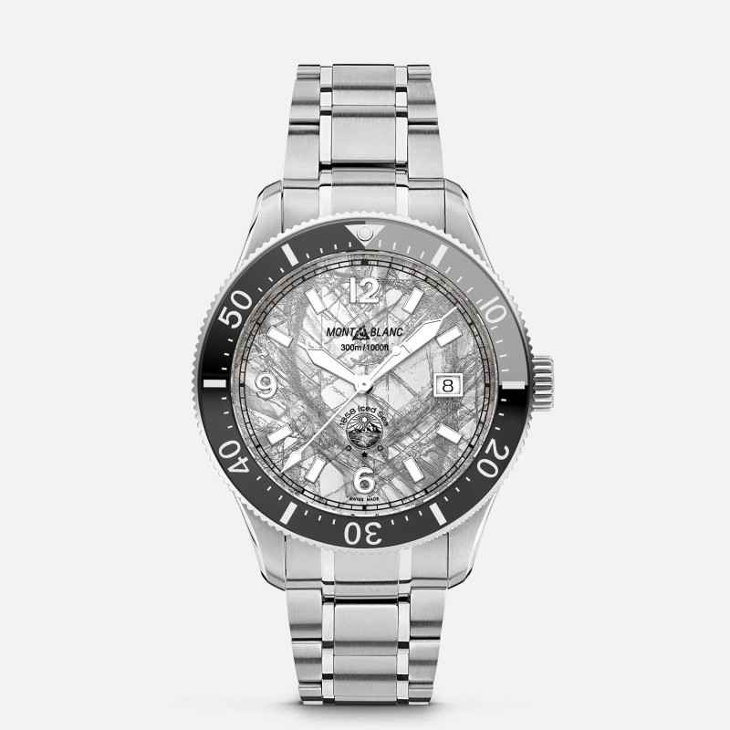 OROLOGIO 1858 ICED SEA AUTOMATIC DATE UOMO MONTBLANC OROLOGIO 1858 ICED SEA AUTOMATIC DATE UOMO MONTBLANC