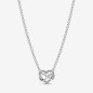 COLLANA CUORE INFINITO PIETRE LUMINOSE DONNA PANDORA 