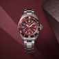 OROLOGIO SAMURAÏ AUTOMATICO QUADRANTE ROSSO UOMO SEIKO PROSPEX