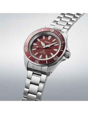 OROLOGIO SAMURAÏ AUTOMATICO QUADRANTE ROSSO UOMO SEIKO PROSPEX