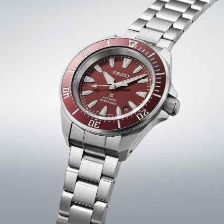 OROLOGIO SAMURAÏ AUTOMATICO QUADRANTE ROSSO UOMO SEIKO PROSPEX