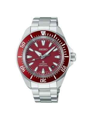 OROLOGIO SAMURAÏ AUTOMATICO QUADRANTE ROSSO UOMO SEIKO PROSPEX SRPL11K1 SEIKO