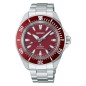 OROLOGIO SAMURAÏ AUTOMATICO QUADRANTE ROSSO UOMO SEIKO PROSPEX