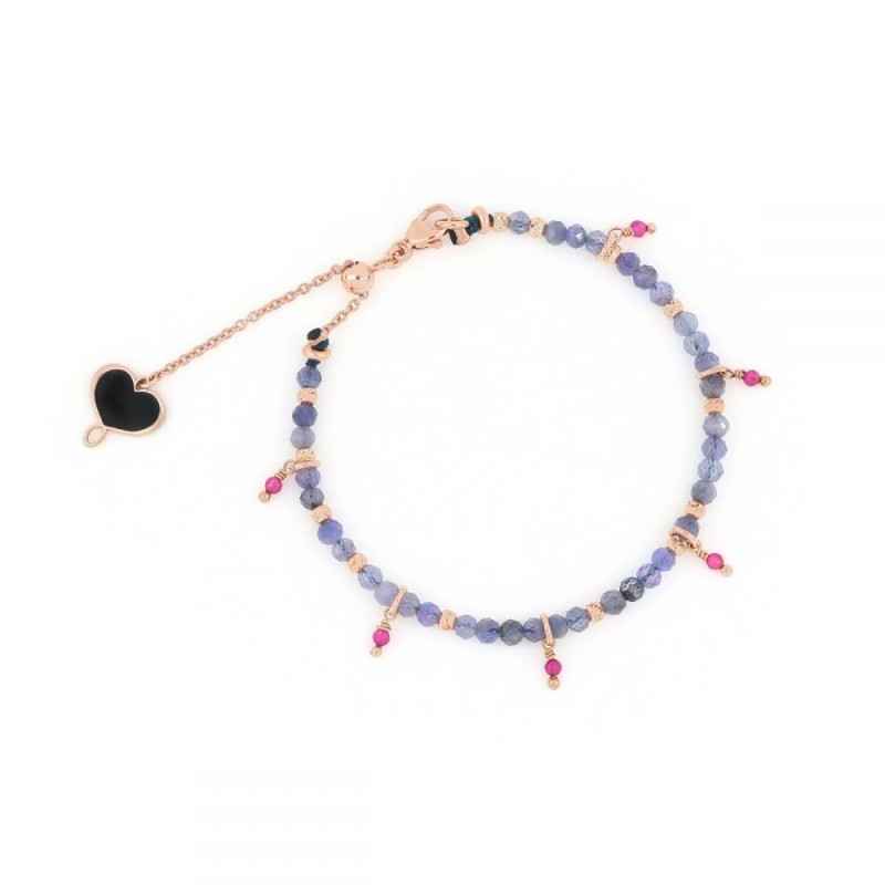 BRACCIALE AZZURRO DONNA MAMAN ET SOPHIE ACQUA E FUOCO BRACCIALE AZZURRO DONNA MAMAN ET SOPHIE ACQUA E FUOCO