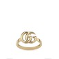 ANELLO IN ORO GIALLO DOPPIA G M 14 DONNA GUCCI GG RUNNING ANELLO IN ORO GIALLO DOPPIA G M 14 DONNA GUCCI GG RUNNING