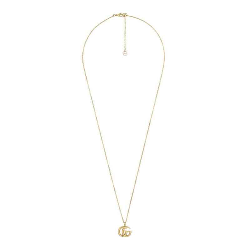 COLLANA IN ORO GIALLO DOPPIA G DONNA GUCCI GG RUNNING COLLANA IN ORO GIALLO DOPPIA G DONNA GUCCI GG RUNNING