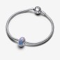 CHARM VETRO OPALE GLITTER VIOLA DONNA PANDORA CHARM VETRO OPALE GLITTER VIOLA DONNA PANDORA