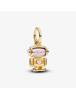 CHARM PENDENTE ROBOT CON TESTA GIREVOLE DONNA PANDORA 763441C01 PANDORA