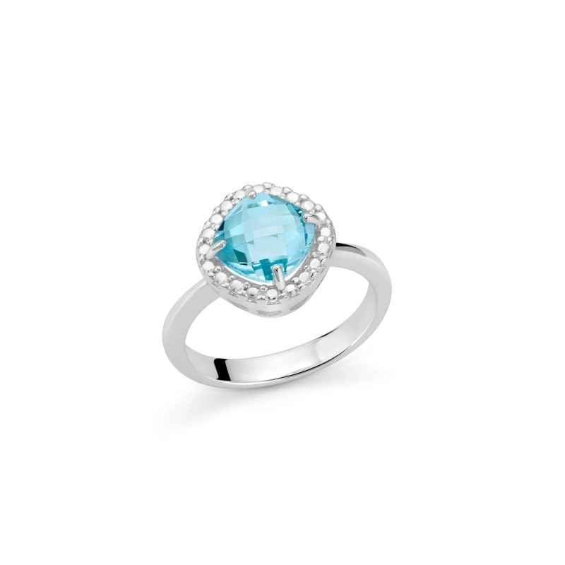 ANELLO ARGENTO E TOPAZIO DONNA MILUNA GEMMA DEL CIELO ANELLO ARGENTO E TOPAZIO DONNA MILUNA GEMMA DEL CIELO