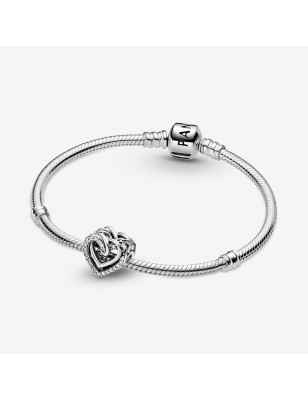 CHARM CUORI INTRECCIATI CON PIETRE DONNA PANDORA  799270C01 PANDORA