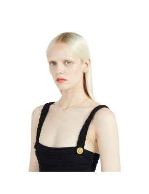 COLLANA IN ORO GIALLO E DIAMANTI 0.27 CT DONNA GUCCI INTERLOCKING G YBB72940200200U GUCCI