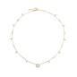 COLLANA IN ORO GIALLO E DIAMANTI 0.27 CT DONNA GUCCI INTERLOCKING G COLLANA IN ORO GIALLO E DIAMANTI 0.27 CT DONNA GUCCI INTERLOCKING G