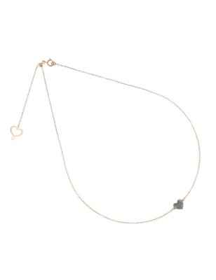 GIROCOLLO 18KT CUORE POLVERE DIAMANTE MAMAN ET SOPHIE GHPOW2K MAMAN ET SOPHIE