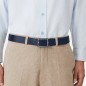 CINTURA REVERSIBILE PELLE BLU GRIGIA UOMO MONTBLANC CINTURA REVERSIBILE PELLE BLU GRIGIA UOMO MONTBLANC