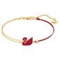 BRACCIALE ICONIC SWAN CIGNO ROSSO DONNA SWAROVSKI BRACCIALE ICONIC SWAN CIGNO ROSSO DONNA SWAROVSKI