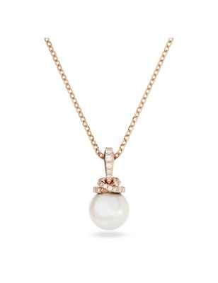 COLLANA ORIGINALLY PENDENTE PERLA BIANCA SWAROVSKI