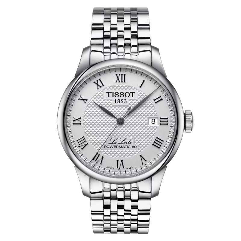 OROLOGIO POWERMATIC 80 ARGENTO UOMO TISSOT LE LOCLE