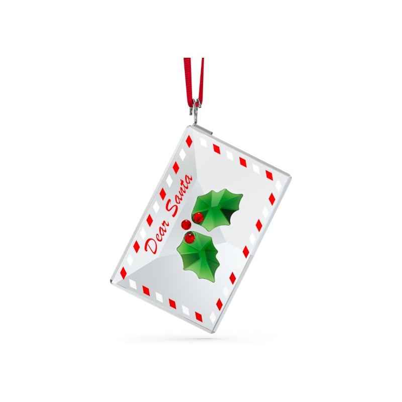 DECORAZIONE HOLIDAY CHEERS LETTERA BABBO NATALE SWAROVSKI DECORAZIONE HOLIDAY CHEERS LETTERA BABBO NATALE SWAROVSKI