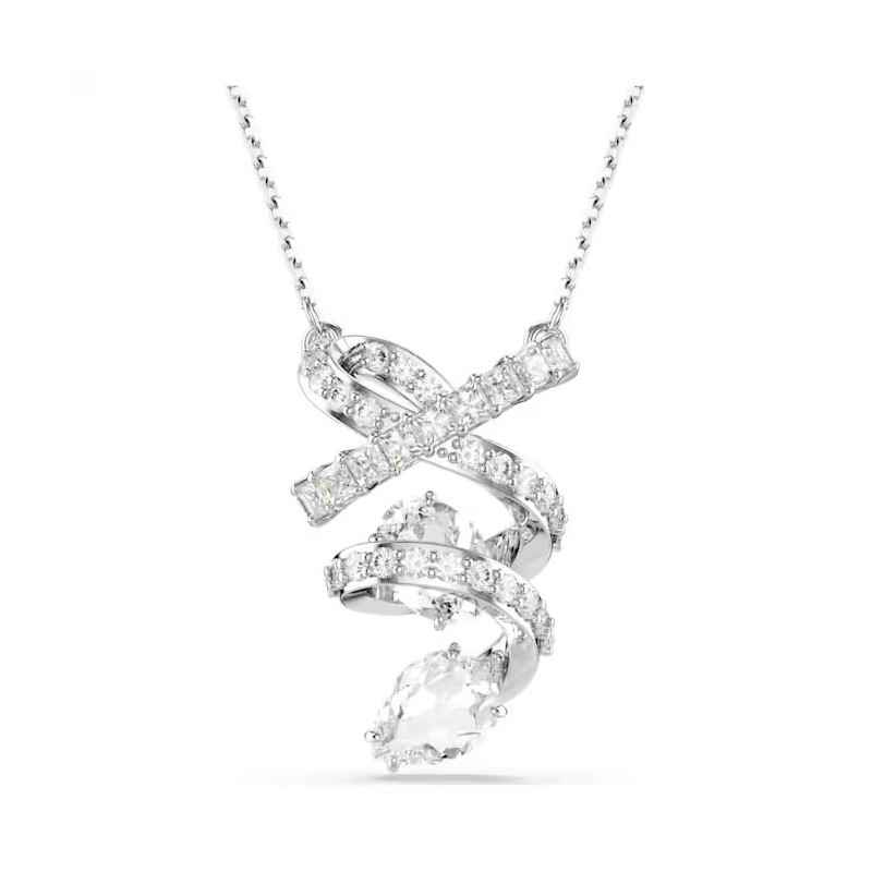 COLLANA PENDENTE HYPERBOLA BIANCO DONNA SWAROVSKI COLLANA PENDENTE HYPERBOLA BIANCO DONNA SWAROVSKI