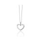 COLLANA CUORE ORO BIANCO DIAMANTI DONNA MILUNA I DIAMANTI COLLANA CUORE ORO BIANCO DIAMANTI DONNA MILUNA I DIAMANTI