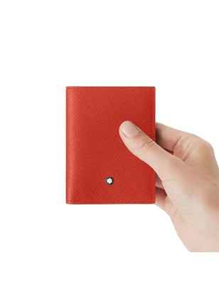 PORTAFOGLIO MINI 4 SCOMPARTI SARTORIAL CORALLO MONTBLANC 198229 MONTBLANC