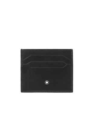 PORTA CARTE DI CREDITO PELLE NERO UOMO MONTBLANC MEISTERSTUCK 198324 MONTBLANC