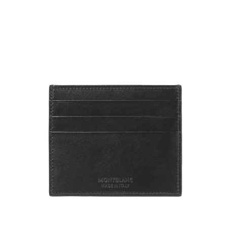 PORTA CARTE DI CREDITO PELLE NERO UOMO MONTBLANC MEISTERSTUCK