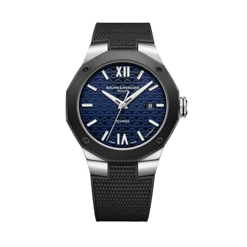 OROLOGIO AUTOMATICO 42MM UOMO BAUME & MERCIER RIVIERA OROLOGIO AUTOMATICO 42MM UOMO BAUME & MERCIER RIVIERA