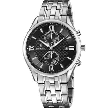 OROLOGIO NERO UOMO FESTINA TIMELESS CHRONOGRAPH F6854/8 FESTINA