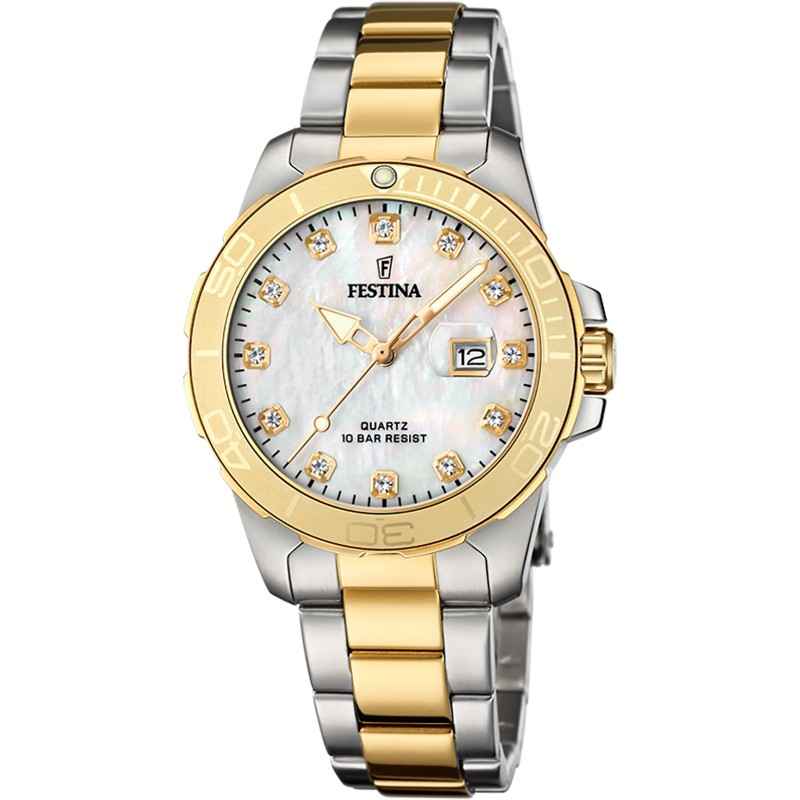 OROLOGIO 34MM BICOLORE DONNA FESTINA BOYFRIEND COLLECTION OROLOGIO 34MM BICOLORE DONNA FESTINA BOYFRIEND COLLECTION