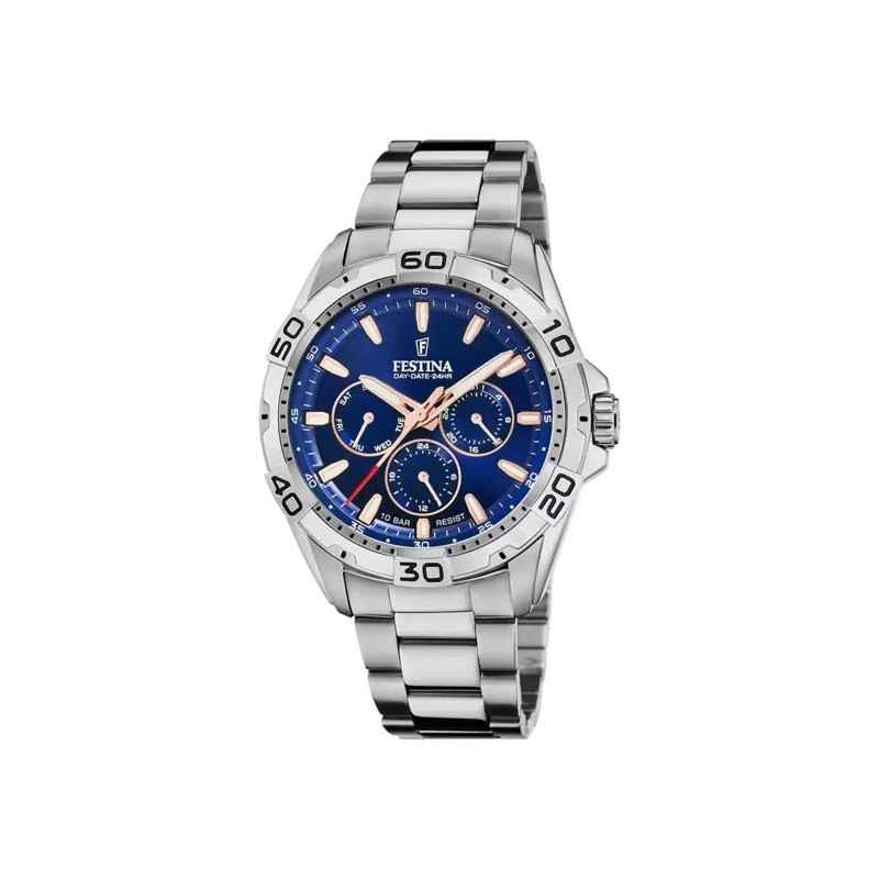 OROLOGIO BLU 44MM DONNA FESTINA MULTIFUNCTION OROLOGIO BLU 44MM DONNA FESTINA MULTIFUNCTION