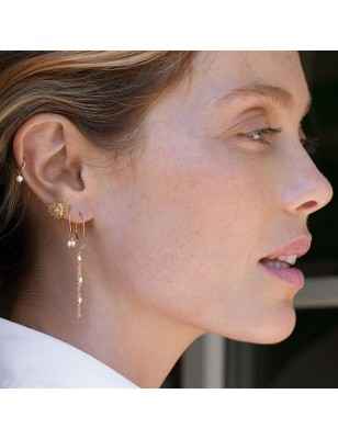 ORECCHINO LUNGO 18KT PERLE DONNA MAMAN ET SOPHIE