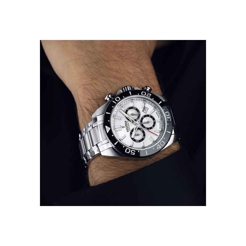 OROLOGIO CRONOGRAFO SWISS MADE UOMO FESTINA 