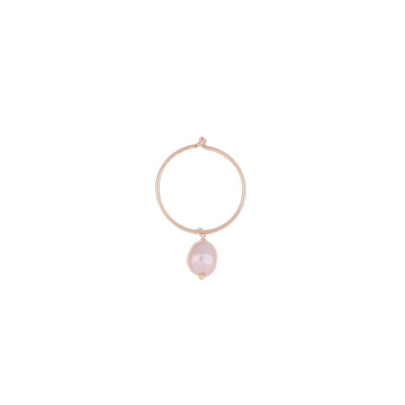 MONORECCHINO PERLA ROSA DONNA MAMAN ET SOPHIE AURUM
