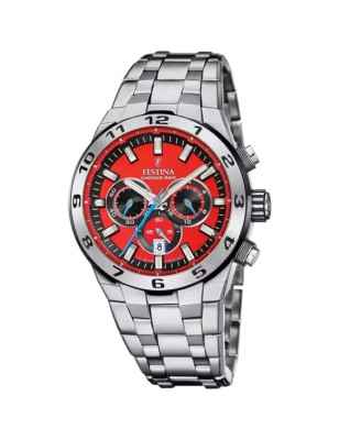 OROLOGIO CHRONO BIKE ROSSO UOMO FESTINA  F20670/5 FESTINA