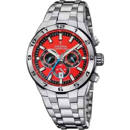 OROLOGIO CHRONO BIKE ROSSO UOMO FESTINA  F20670/5 FESTINA
