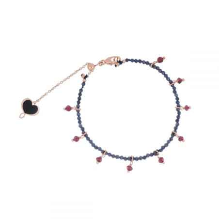 BRACCIALE ZAFFIRO E GRANATO DONNA MAMAN ET SOPHIE  BPISF2ZAGR MAMAN ET SOPHIE