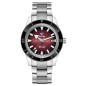 OROLOGIO CAPTAIN COOK ROSSO SCURO UOMO RADO OROLOGIO CAPTAIN COOK ROSSO SCURO UOMO RADO