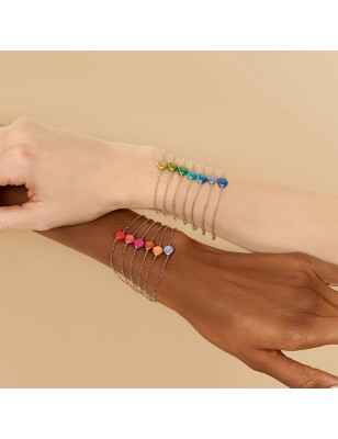 BRACCIALE IRIS DONNA ROSSOPREZIOSO SEMINO D'AMORE